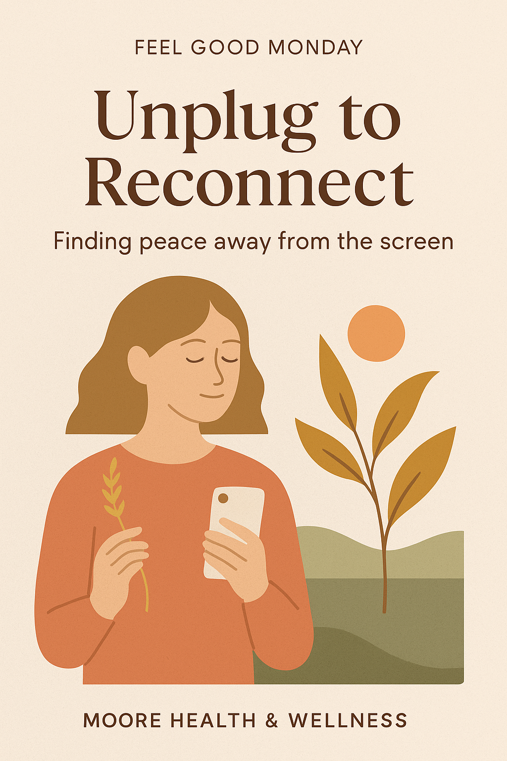 Unplug to Reconnect: Finding Peace Away From the Screen